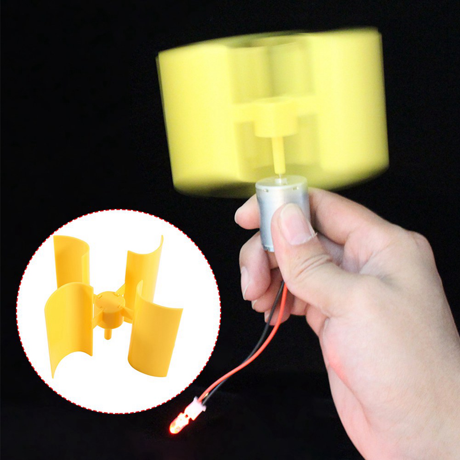 DIY Kit Small Motor Vertical W - огляд і ціна Mini Wind Turbine Vertical