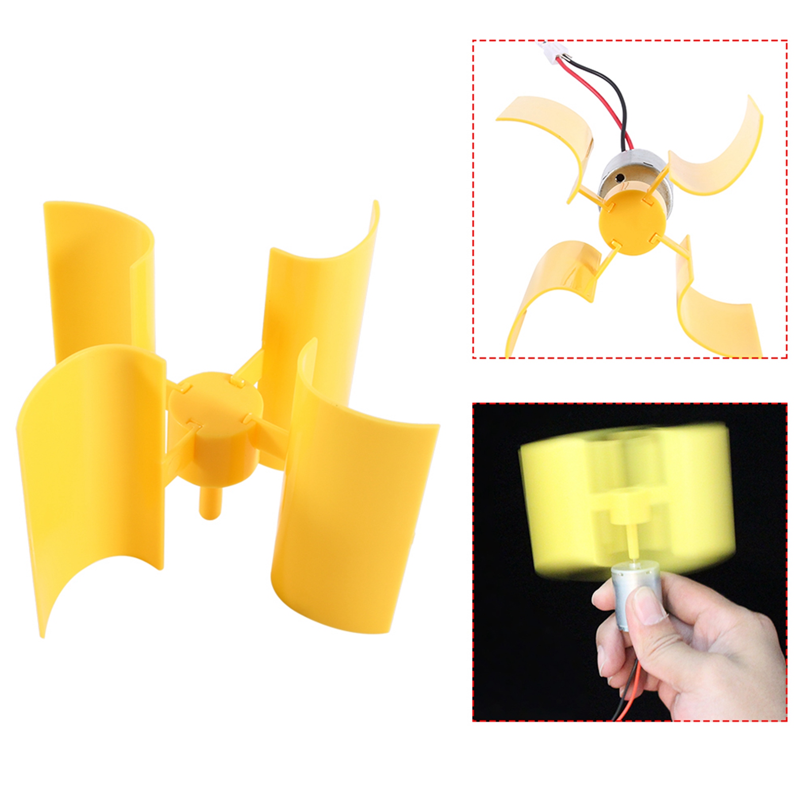 DIY Kit Small Motor Vertical W - огляд і ціна Mini Wind Turbine Vertical