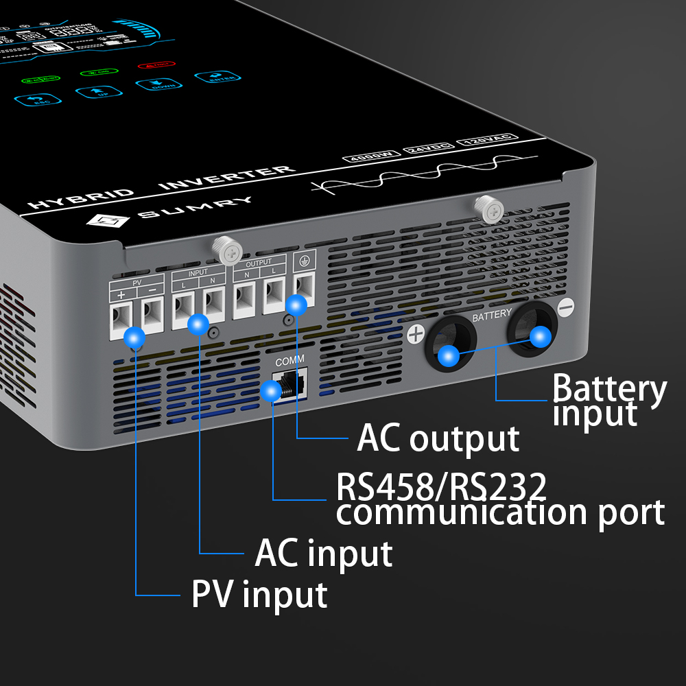 Sumry 4KW 120V Off Grid Solar  - огляд і ціна Hybrid Solar Inverter