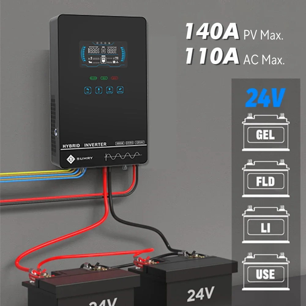 Sumry 4KW 120V Off Grid Solar  - огляд і ціна Hybrid Solar Inverter