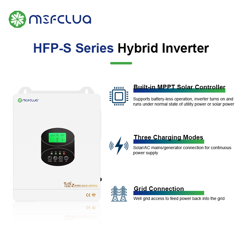 Solar 48VDC 220V 6300W Off-Gri - огляд і ціна Hybrid Solar Inverter