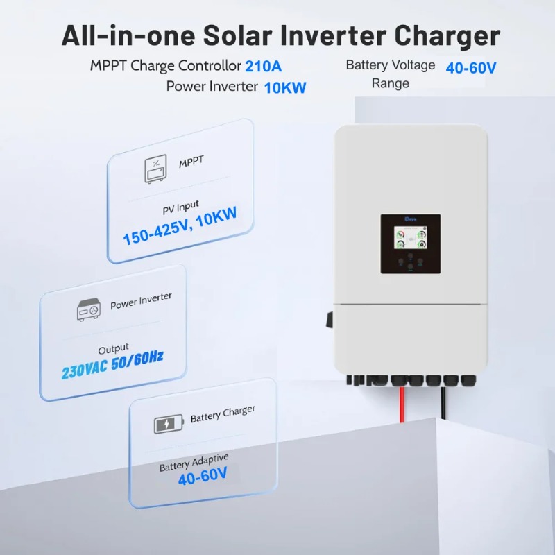 【Hot Sale】10KW Solar System De - огляд і ціна Hybrid Solar Inverter
