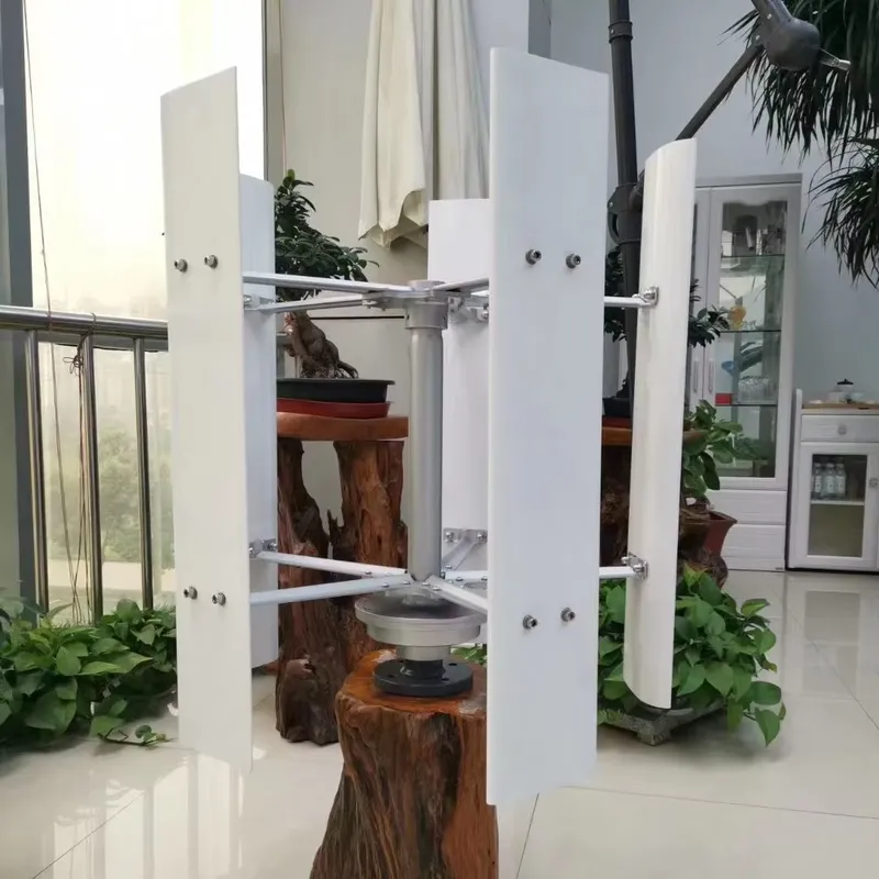 New Design Windmill Fan Blades - огляд і ціна Mini Wind Turbine Vertical