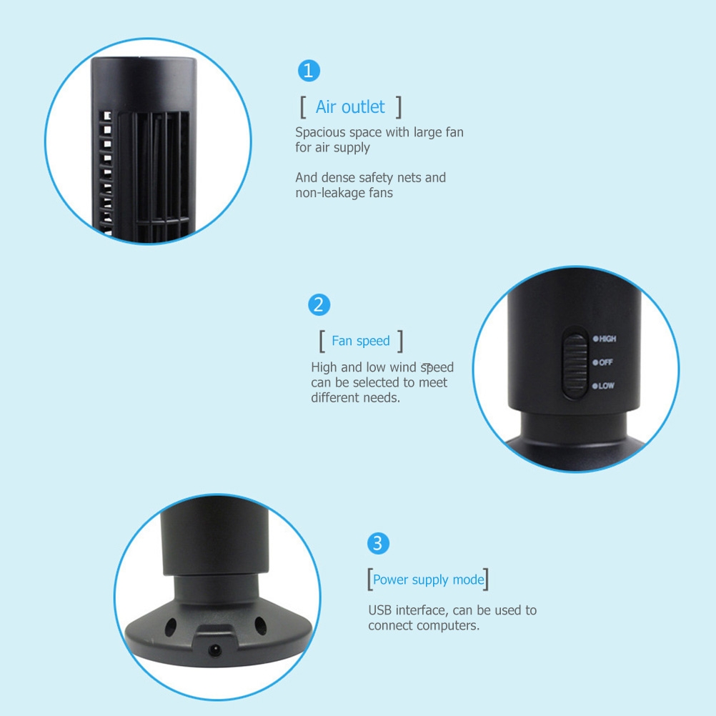 E9 Portable Air Cooler Vertica - огляд і ціна Mini Wind Turbine Vertical