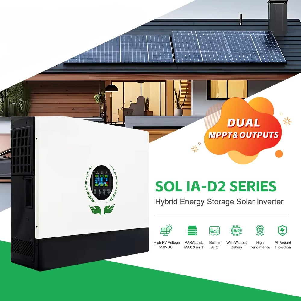 MPPT&Output 550VDC Hybrid Sola - огляд і ціна Hybrid Solar Inverter